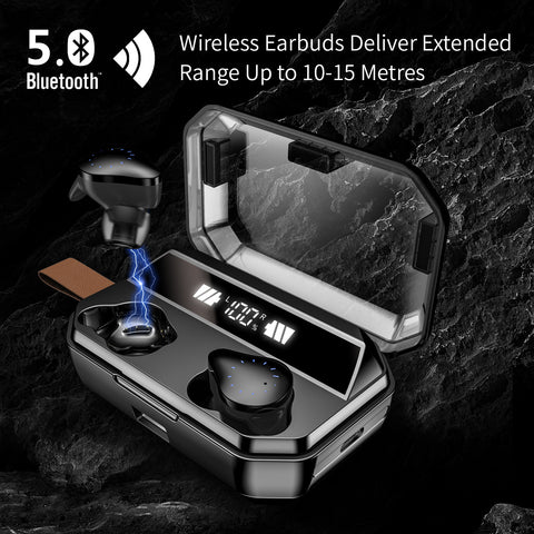Image of X12 TWS 5.0 3D Stereo Sound Wireless Bluetooth earbuds long working time