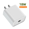 18W PD USB C home plug super fast Wall Charger