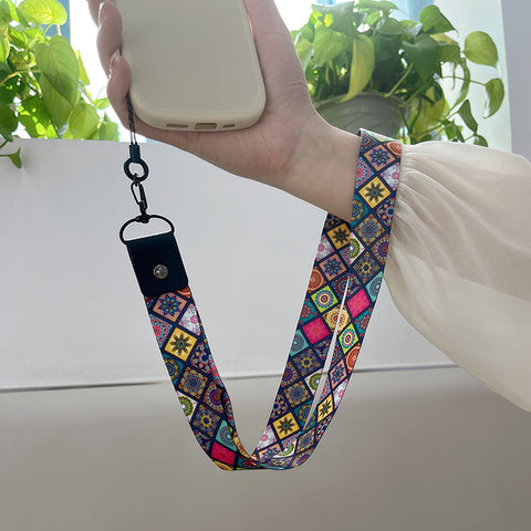 Image of Mobile Phone Straps Vintage Hanging Rope Anti-lost Lanyard