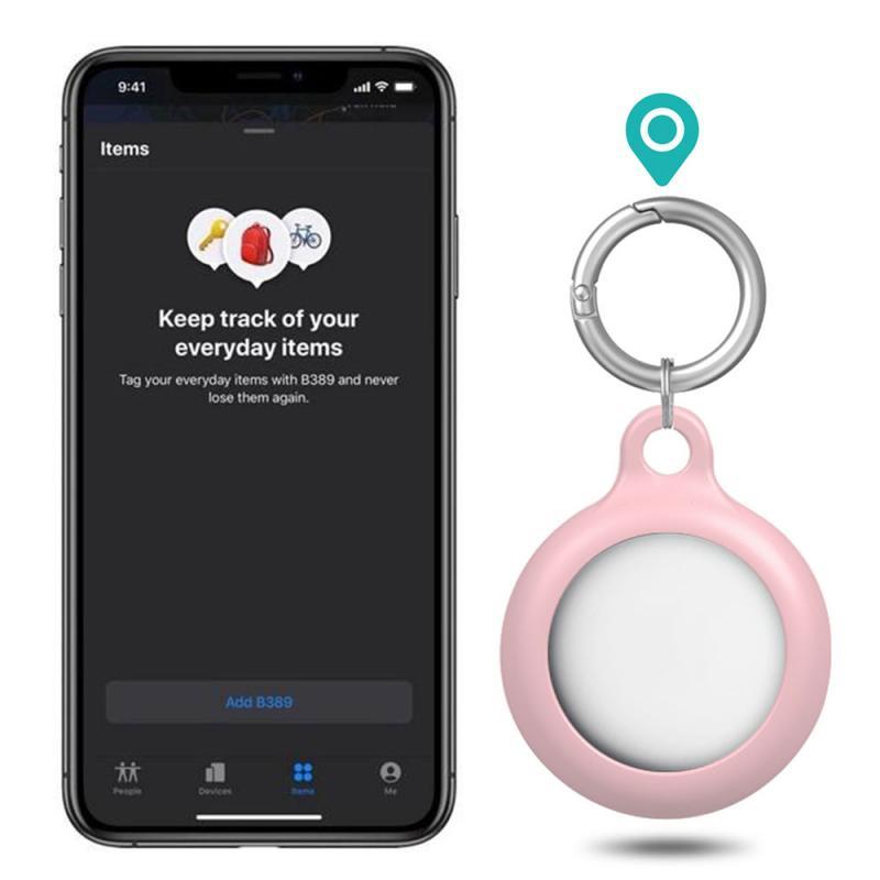 Protective Cover For Apple Airtags Liquid Silicone Sleeve For Apple Locator Tracker Anti-lost Protective Sleeve