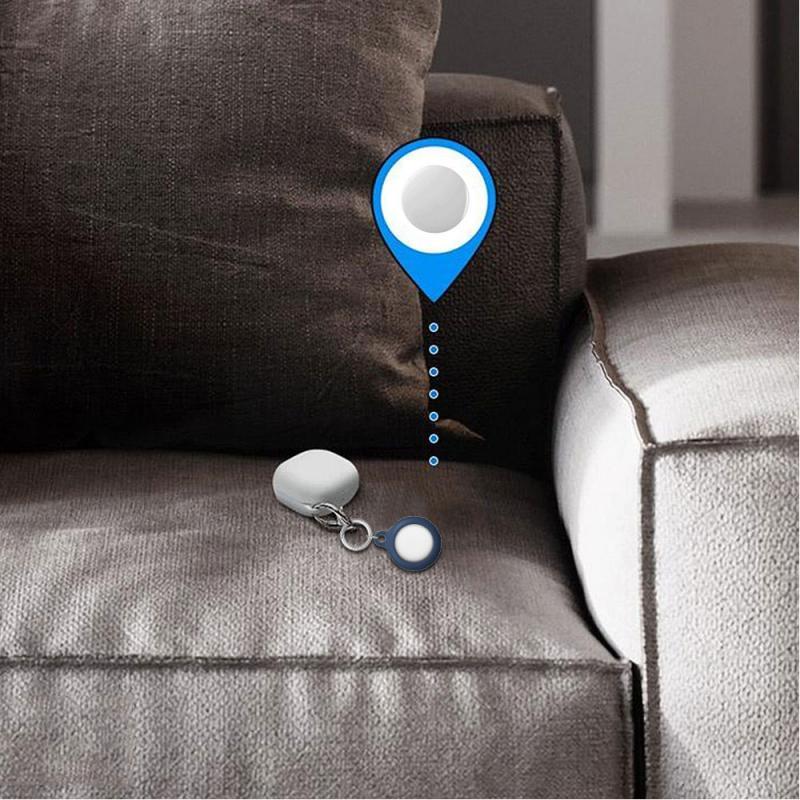 Protective Cover For Apple Airtags Liquid Silicone Sleeve For Apple Locator Tracker Anti-lost Protective Sleeve