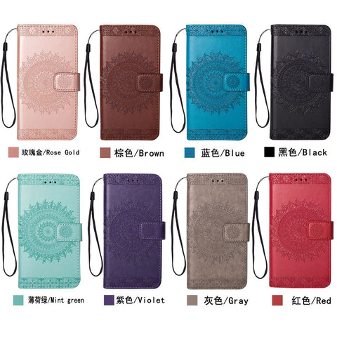 Image of Leather protection phone case for all phone models samsung phone models