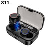 X11 TWS bluetooth 5.0 3D Stereo Sound Wireless Bluetooth earbuds
