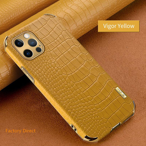 Image of Samsung Galaxy A J M sery phone case Crocodile leather pattern design