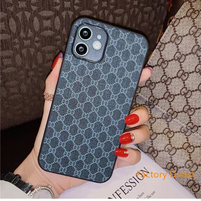 Fancy pattern brand business style case for iPhones