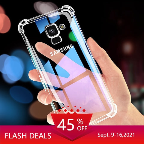 Image of Samsung Galaxy S21 Lite ultra plus S30 S20 S10 S9 S8 S7 edge Shockproof Clear Transparent Silicone Phone Case For samsung Note 2 3 4 5 6 8 9 10 5G Protection Back Case