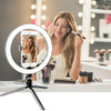 10 Inch LED Ring Light Dimmable Selfie Lamp with Tripod Photography Camera Phone Light for Makeup Video Live