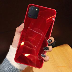 Diamond design Fancy shining Jelly color phone case back cover for Samsung S M J Note Sery