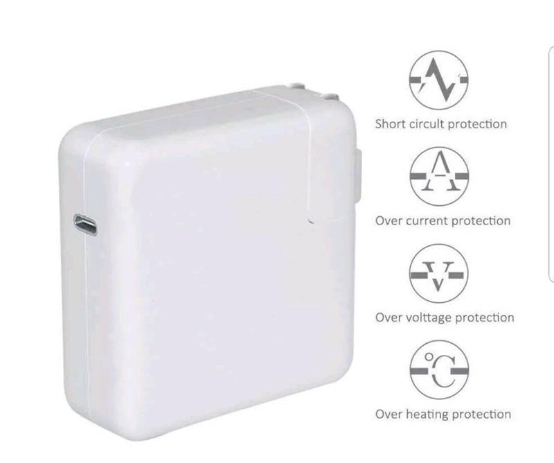 30W 65W PD USB C Type-C Notebook Laptop Quick MagSaf* Power Adapter Fast Charger For Apple Macbook Air 12'' IPhone HP Samsung
