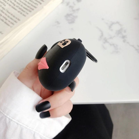 Image of 3D Cartoon No Face Man Earphone Cases For Apple Airpods