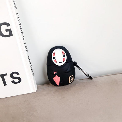 Image of 3D Cartoon No Face Man Earphone Cases For Apple Airpods