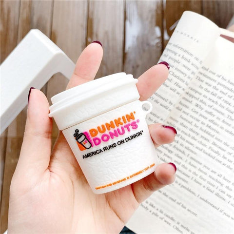 Image of 3D Chocolate Ice Cream Food Silicone Case for AirPods Pro 2 1 Protective Earphone Charging Box Cover for AirPods