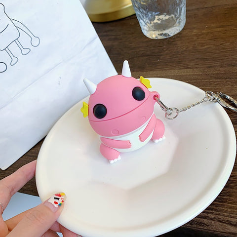 Image of 3D funny Pterosaur Silicone Airpods case