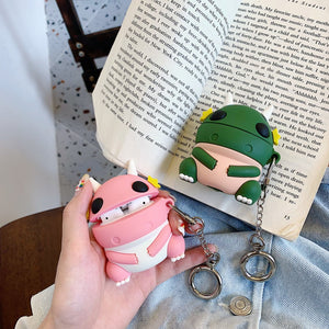 3D funny Pterosaur Silicone Airpods case
