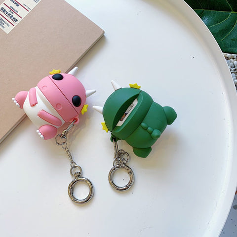 Image of 3D funny Pterosaur Silicone Airpods case