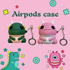 3D funny Pterosaur Silicone Airpods case