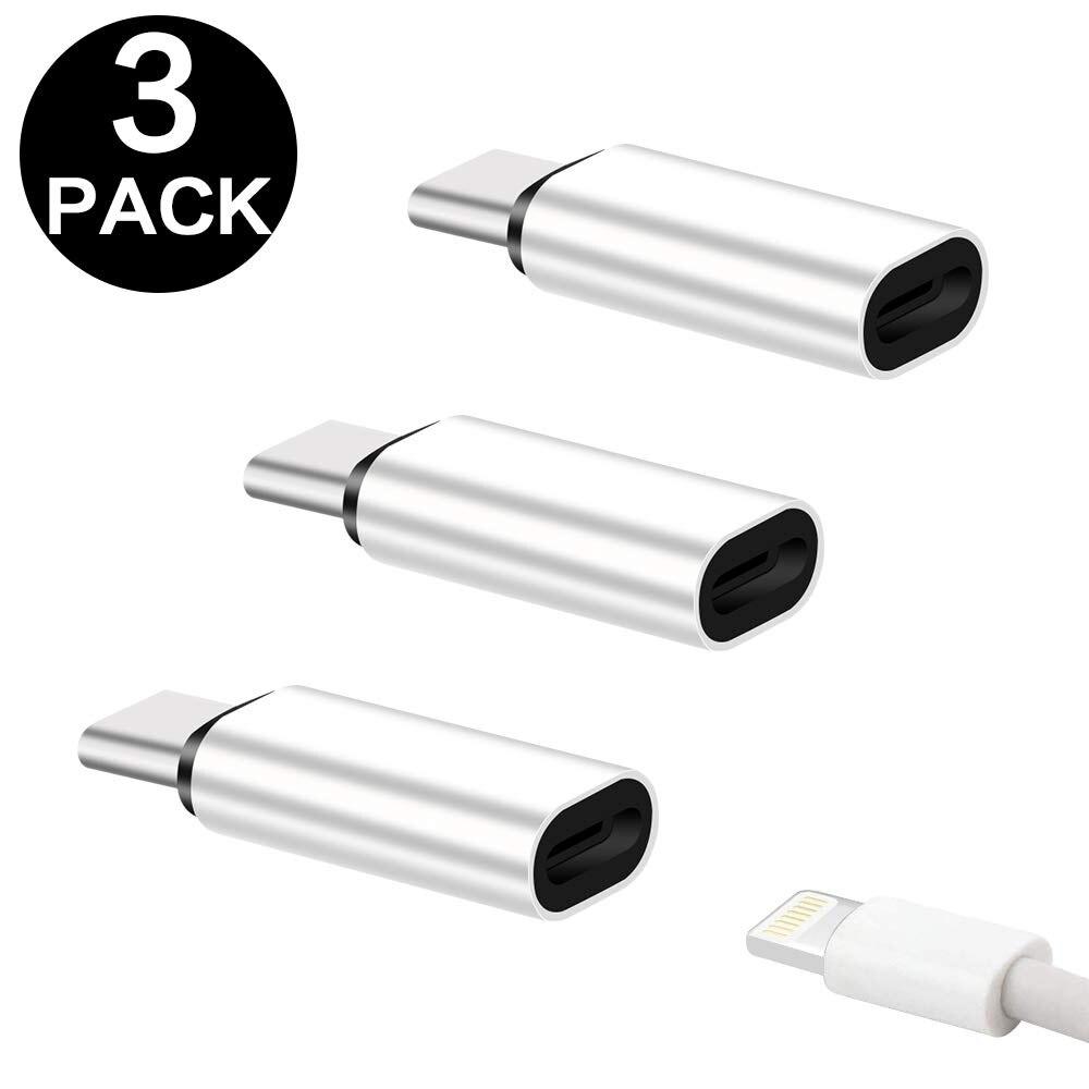 Metal Usb Type C To Lightning Adapter for Samsung IPhone USBC To Ios Jack Converter