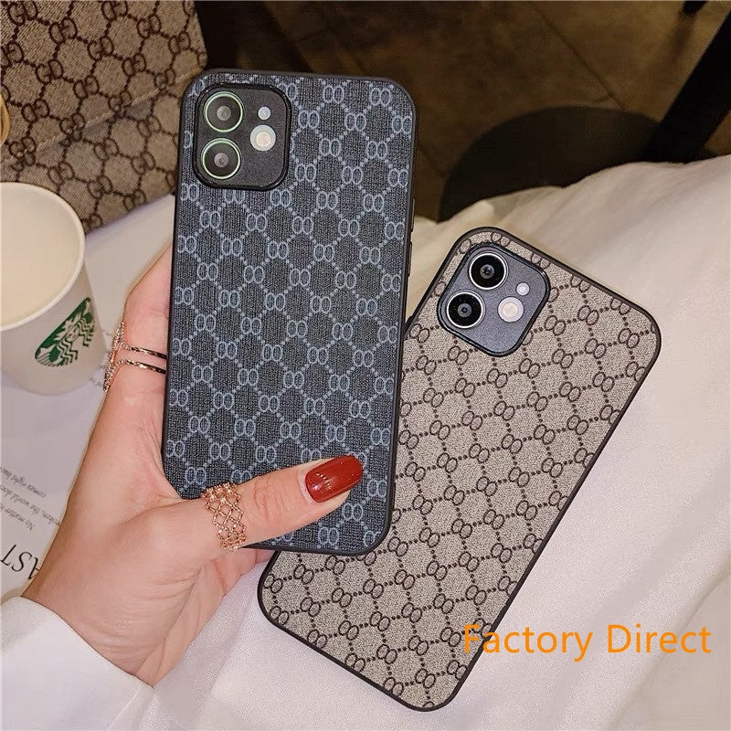Fancy pattern brand business style case for iPhones