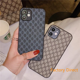Fancy pattern brand business style case for iPhones