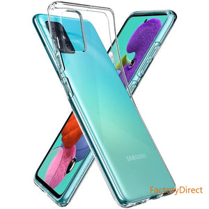 Samsung Galaxy A01 Core A11 A21 A21S A31 A41 Ultra thin Phone Back Funda for A51 A71 A81 A91 5G 360 Full Cover Case Soft TPU Bags