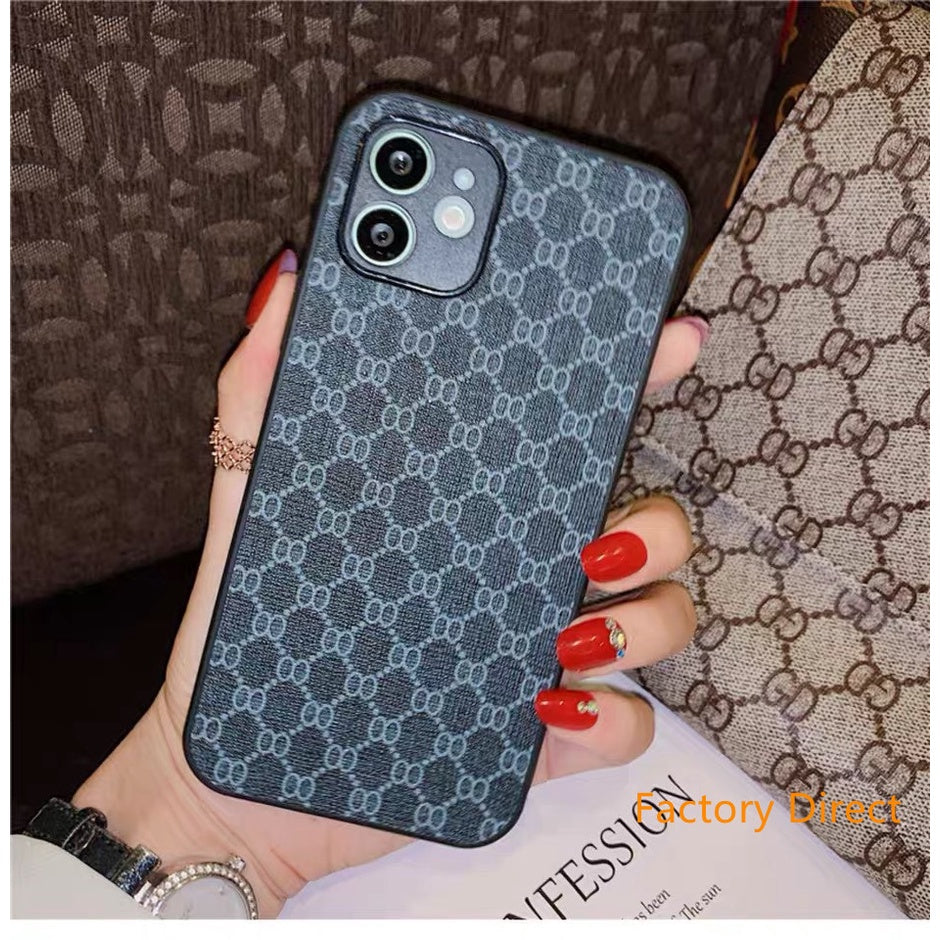 Fancy pattern brand business style case for iPhones