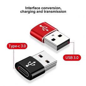 4 Color Optional Lightweight Portable Charging Type-C to USB 3.0 Adapter Converter Connector for ios Android