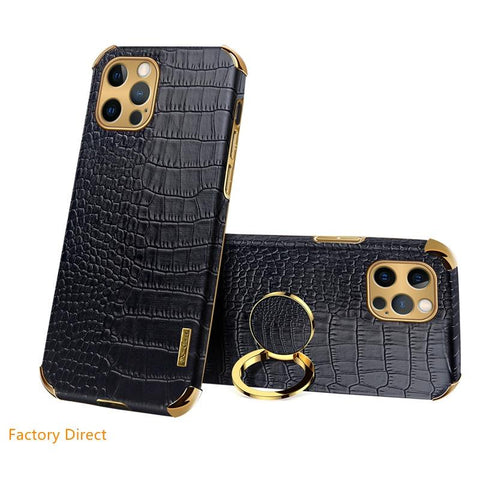 Image of Oneplus 9 9pro 9proplus case Crocodile leather design cover with ring holder