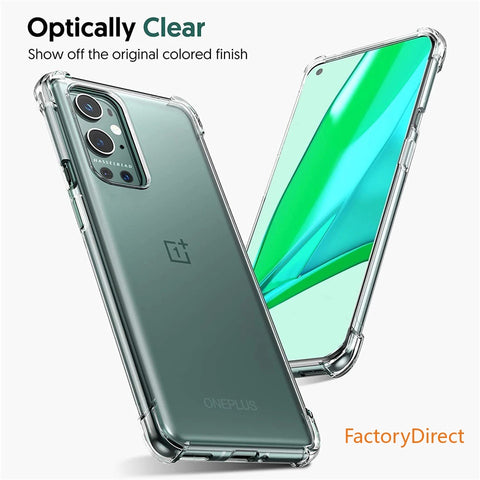 Image of Crystal Clear Case For Oneplus 9 Pro 5G casing four corners One Plus 8T 8 7 7T pro Nord N10 N100 Transparent Protective Silicone Cover 5 6T pro Phone Accessories