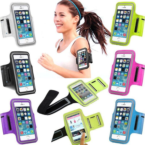 Image of Universal 4.5- 6.1 inch Sport Waterproof Armband Bag For iPhone 12 11 6s 7 8 Plus X XS Phone Case Outdoor Running Sport Armbands