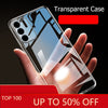 Samsung Galaxy S30 Lite ultra plus phone case S21 S20 S10 S9 S8 S7 edge Shockproof Clear Transparent Silicone Phone Casing For samsung Note 2 3 4 5 6 8 9 10 5G Protection Back Cover