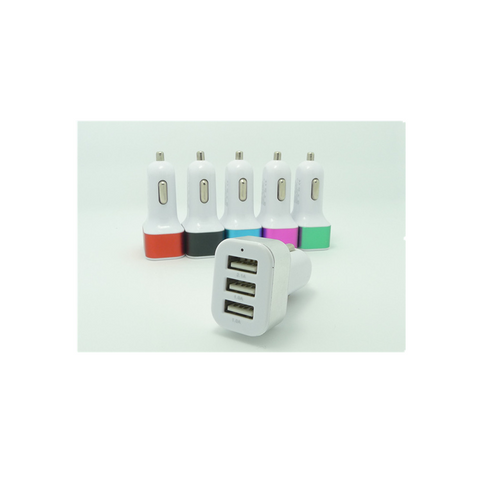 Image of 5V 3 USB Port Car Charger