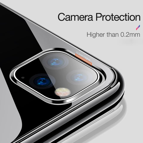 Image of iPhone 13 pro max 12 Mini 11 Pro Max Case Luxury Transparent Shockproof Silicone Phone Case For apple X XR XS Max SE 2020 Case Silicone Back Cover with airbag
