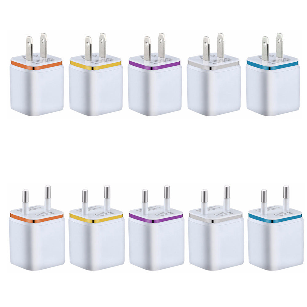 Dual USB Ports Home Wall Charger Adapter Plug for mobile phones