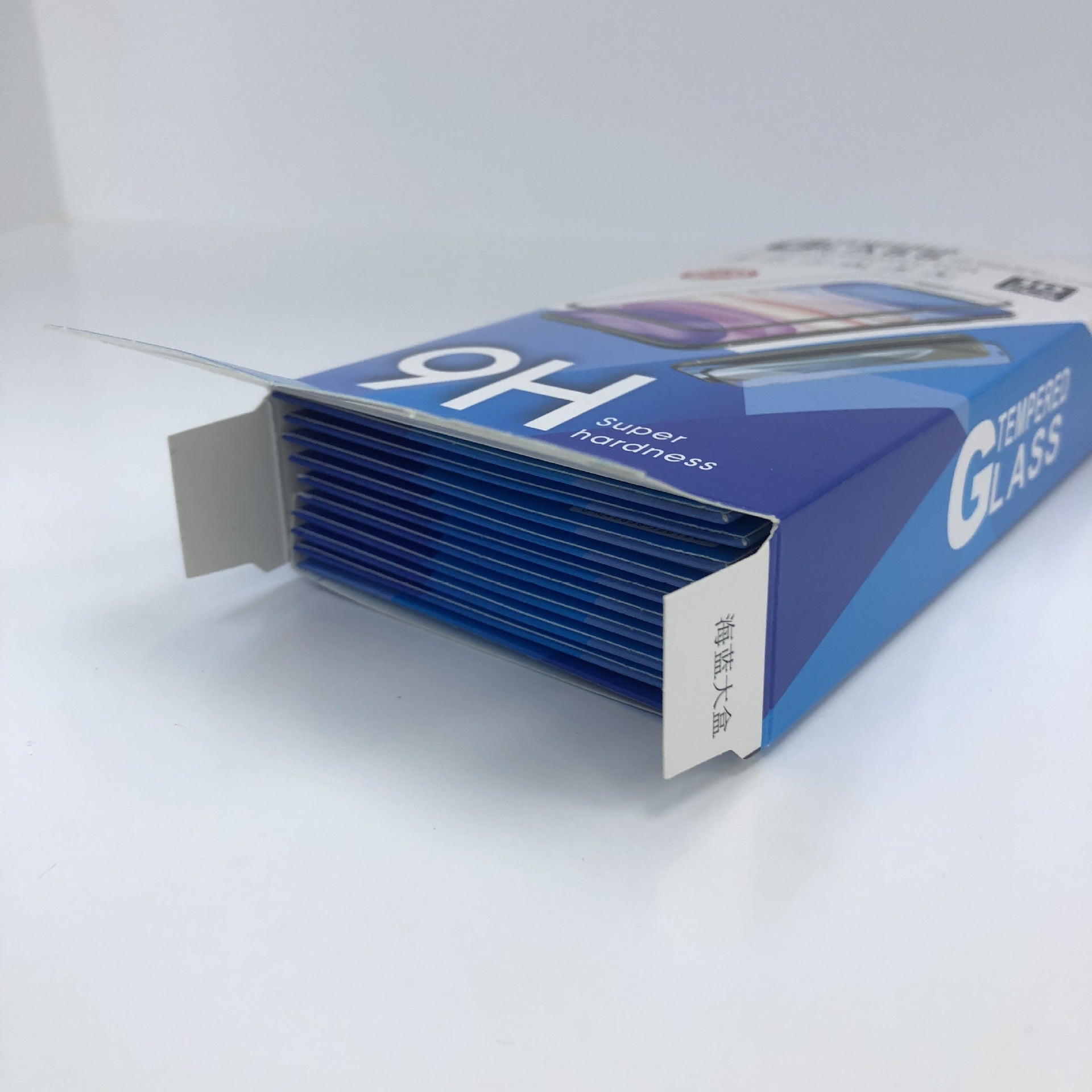 Slim Paper bag retail packaging for screen protect tempered glass