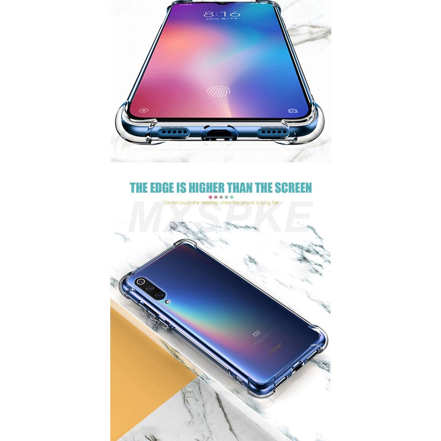 Samsung Galaxy S21 Lite ultra plus S30 S20 S10 S9 S8 S7 edge Shockproof Clear Transparent Silicone Phone Case For samsung Note 2 3 4 5 6 8 9 10 5G Protection Back Case