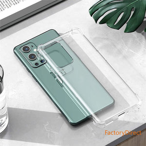 Crystal Clear Case For Oneplus 9 Pro 5G casing four corners One Plus 8T 8 7 7T pro Nord N10 N100 Transparent Protective Silicone Cover 5 6T pro Phone Accessories
