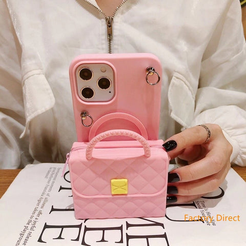Image of Samsung A Sery phone case with card wallet coin purse