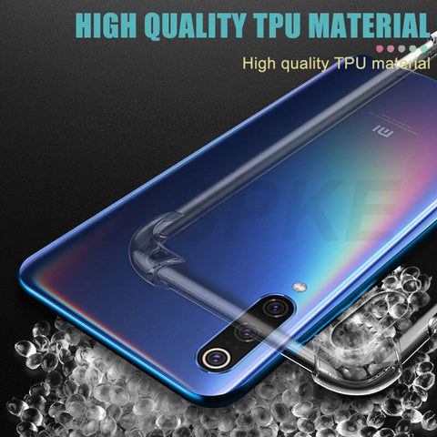Image of Samsung Galaxy S21 Lite ultra plus S30 S20 S10 S9 S8 S7 edge Shockproof Clear Transparent Silicone Phone Case For samsung Note 2 3 4 5 6 8 9 10 5G Protection Back Case