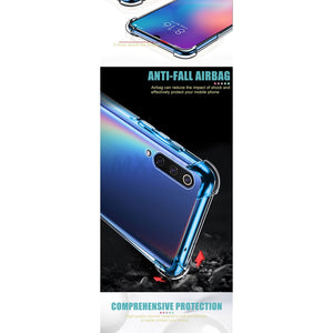 MEIZU 18 pro 17pro 16XS 16s pro 15plus Ultra Case MBLU 3 5S 6T NOTE 3 5 6 8 Luxury Shockproof Silicone Phone Case For sony XA2 Ultra Transparent Back Case
