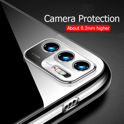 Image of LG V50 V40 Case LG Stylo 6 5Clear Transparent Reinforced Corners TPU Shock proof  Flexible Cell Phone Cover for LG K 41 50 61 4010 V20 30 Q6 7 G6 G4 G5 G7 Casing