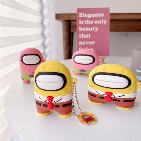 Image of AU Airpods Pro Case Soft Silicone 3D Protective cover for Airpods 2/ Airpods 1 Case