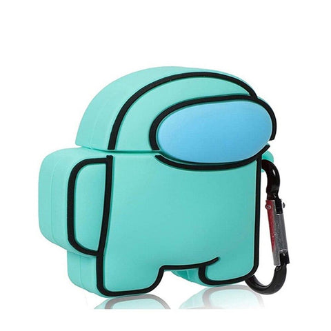 Image of AU Airpods Pro Case Soft Silicone 3D Protective cover for Airpods 2/ Airpods 1 Case