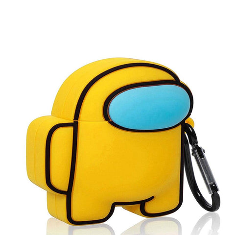 Image of AU Airpods Pro Case Soft Silicone 3D Protective cover for Airpods 2/ Airpods 1 Case