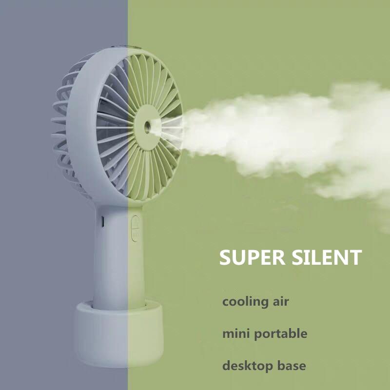 Battery Portable Water Spray Mist Fan