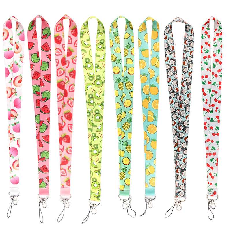 wholesale phone lanyards with fruits design bulks orders
