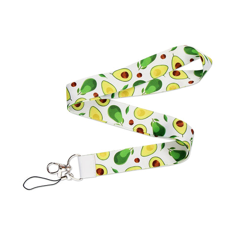Image of Fruit design Lanyard for Keys Phone Strap ID Badge Holder Fashion Gifts