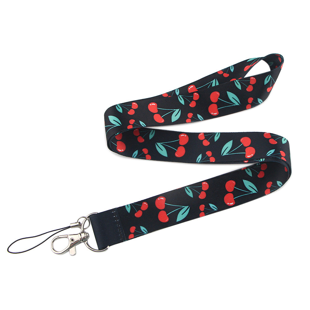 Fruit design Lanyard for Keys Phone Strap ID Badge Holder Fashion Gifts