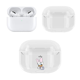 New 3D Cute Duck Earphone Case for Airpods 3 Pro Case Silicone Cartoon Dog  Cover for Apple Air Pods 2 Earbuds Earpods Cases Keychain