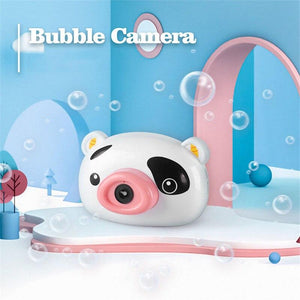 Children's Bubble Machine Fully Automatic Blowing Bubbles Machine Outdoor Play Bubble Guns Toys For Children