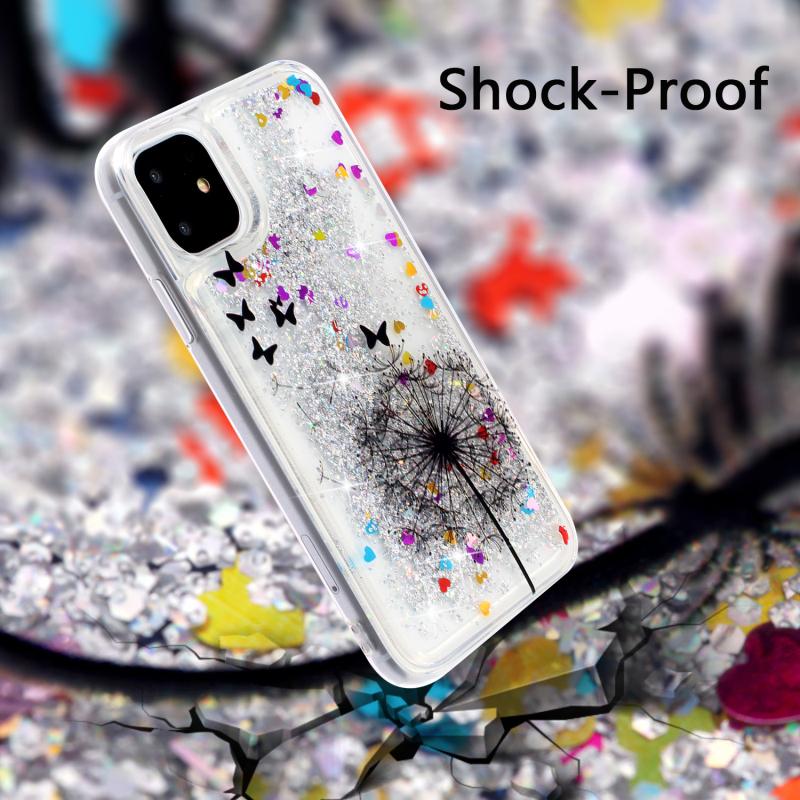 Colorful Liquid Quicksand phone case for iphone models